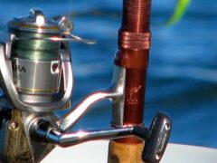 Fishing reel, tags: barschangeln - CC BY-SA