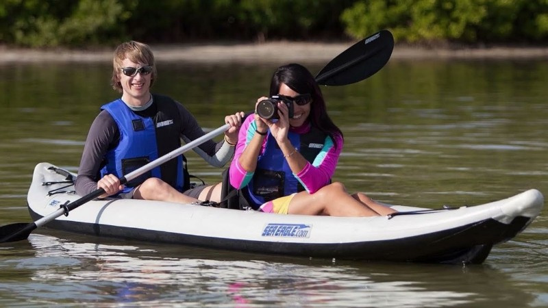 Sea Eagle 385fta Fasttrack Inflatable Kayak Review
CHECK OUT ON AMAZON ► https://amzn.to/47PtrMA
Check Amazon's latest price (These things might go on Sale) ► https://amzn.to/3N61SFr

The Sea Eagle FastTrack Inflatable Kayak represents a paradigm shift in the world of kayaking, seamlessly blending cutting-edge design with unparalleled portability. Boasting a super rigid, high-pressure drop-stitch floor and an external drop-stitch constructed inflatable keel, this kayak offers an exceptional paddling experience, outperforming many rigid alternatives in speed and stability. With its removable rear skeg and high-capacity self-bailing drain valves, it adapts effortlessly to various water conditions, from tranquil lakes to Class II whitewater rapids. Furthermore, its lightweight construction, weighing a mere 35 pounds for the exterior model and 44 pounds for the deluxe model, makes transportation and storage a breeze, without compromising on performance. In this review, we delve into the fe, tags: für - Youtube